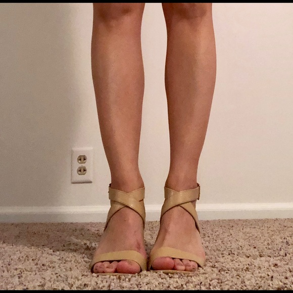 Forever 21 Shoes - Nude Stelleto sandals